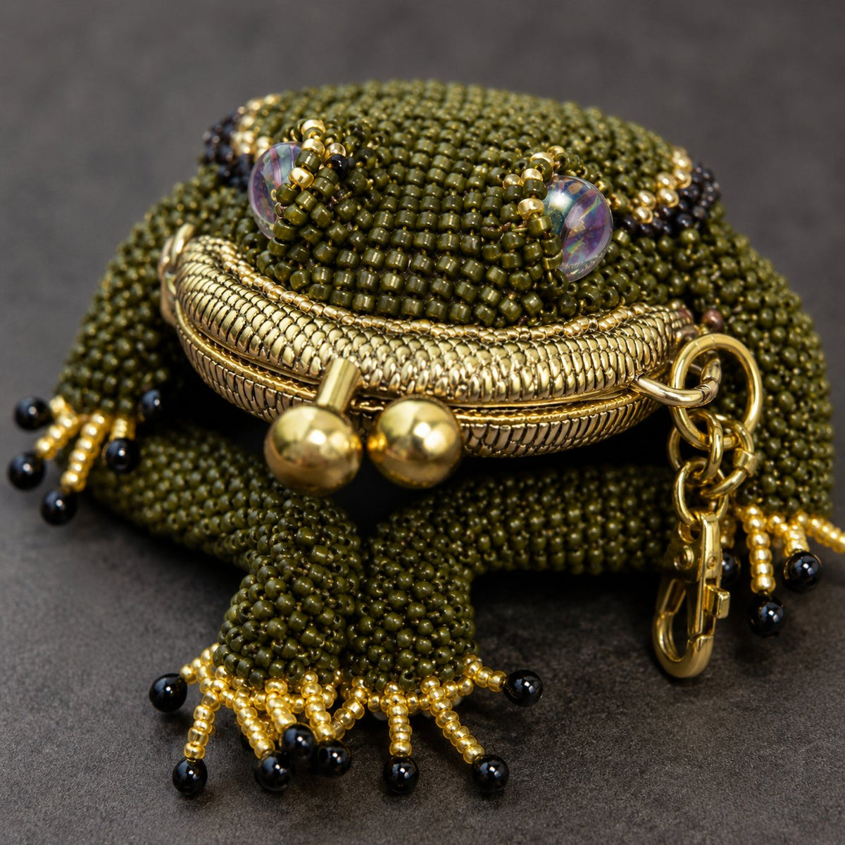 🐸Hand-made Charming Frog Coin Purse