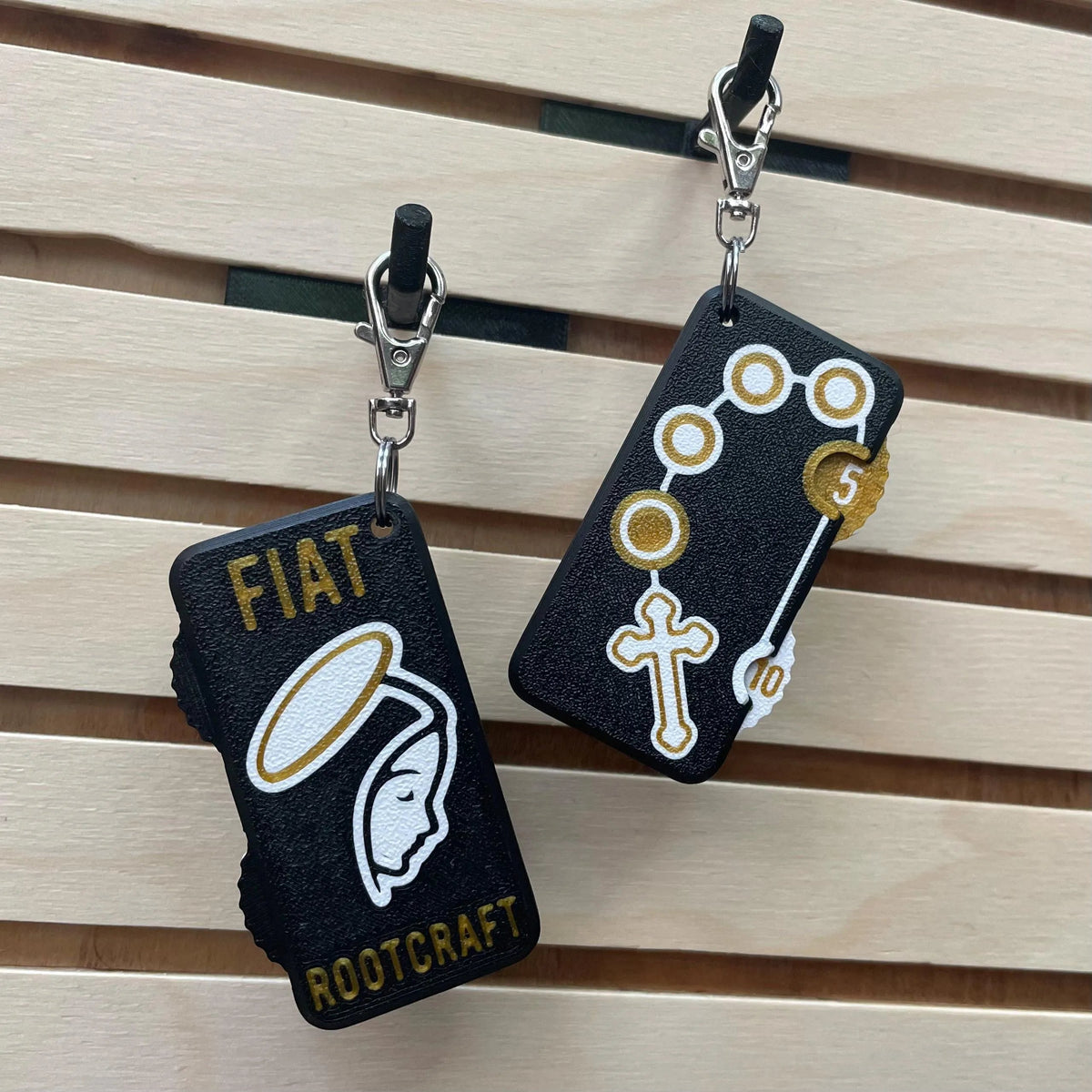 ✝️ Rosary Counter Fidget Keychain | Portable Prayer Clicker for Daily Devotion & Faith Gifts 🙏