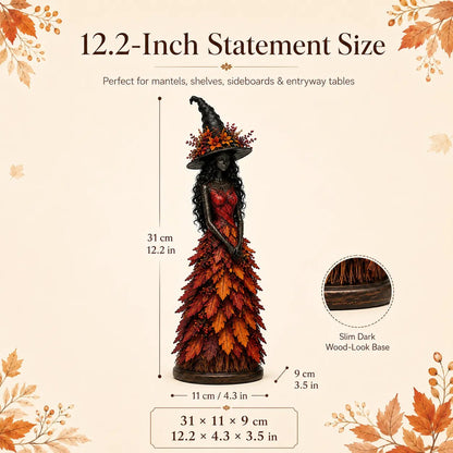 🔥LAST DAY 50% OFF - 🧙‍♀️Enchanted Autumn Witch Figurine (📦Buy 2 Free Shipping)