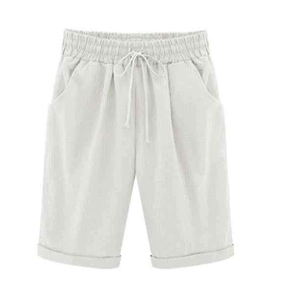 🔥🔥Limited time sale  Women's Casual Loose-Fit Cotton Summer Shorts with Pockets