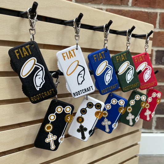 ✝️ Rosary Counter Fidget Keychain | Portable Prayer Clicker for Daily Devotion & Faith Gifts 🙏