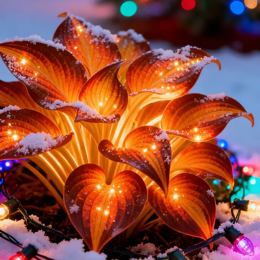 ✨ Flame Core Hosta — Soft Glow, Strong Beauty