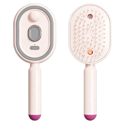 🎊 Essential Oil Mist Comb, Anti-Tangle Electric Massage Brush🎊