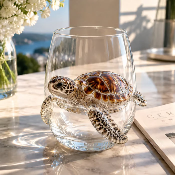 🔥Summer Sale-🌊Blue Ringed Octopus Handcrafted Glassware（Free Shipping on 2+ Items）