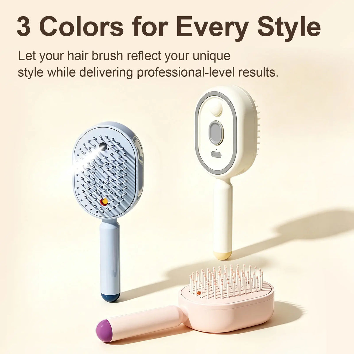 🎊 Essential Oil Mist Comb, Anti-Tangle Electric Massage Brush🎊