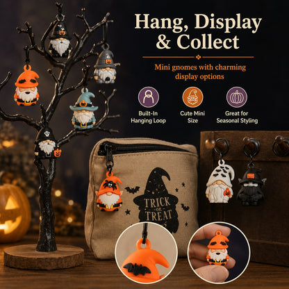 🎃 Last Day 49% OFF - 24 Days of Halloween Gnome Surprise Figures Advent Calendar Box