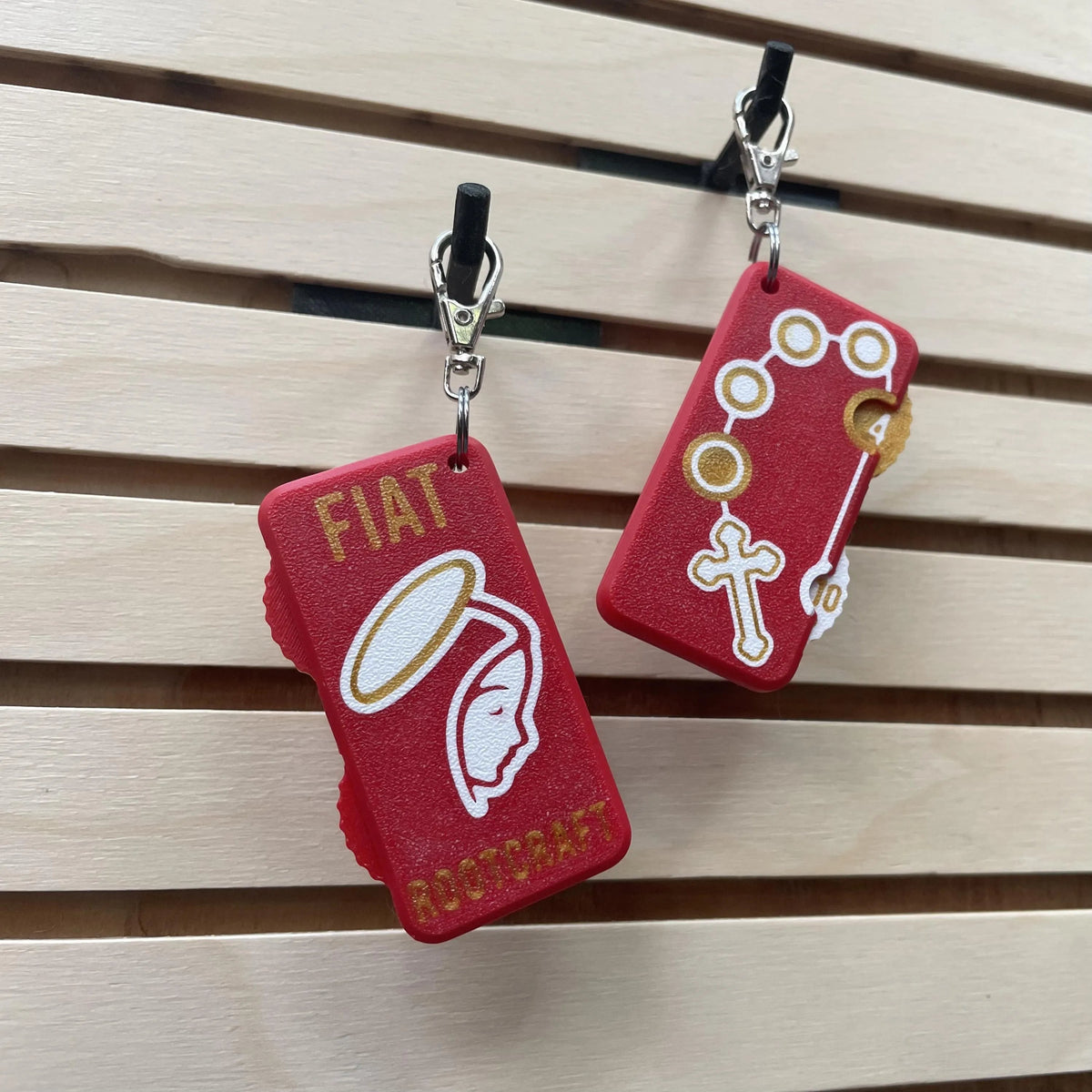 ✝️ Rosary Counter Fidget Keychain | Portable Prayer Clicker for Daily Devotion & Faith Gifts 🙏