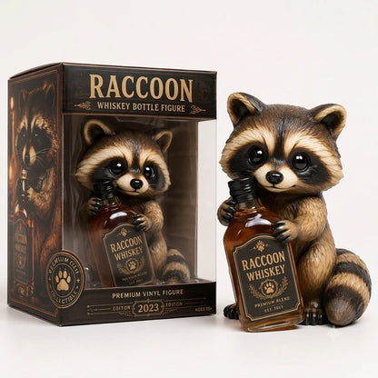The Viking Striker: Sky Blue "Golden Boot" Raccoon Whiskey Premium Vinyl Figure