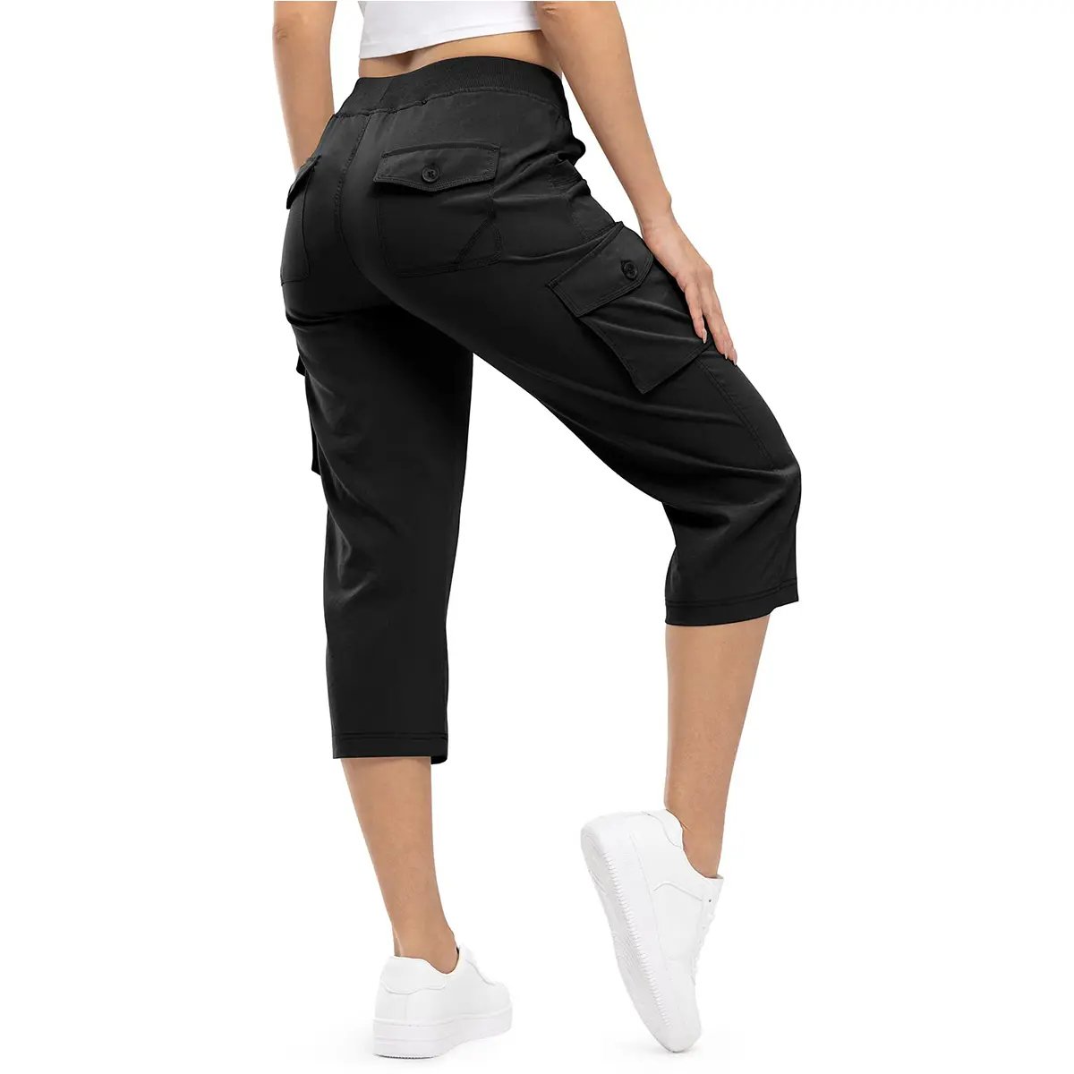 ✨✨Women's Lightweight Hiking Capris: Quick-Dry, 6 Pockets, Loose Fit
