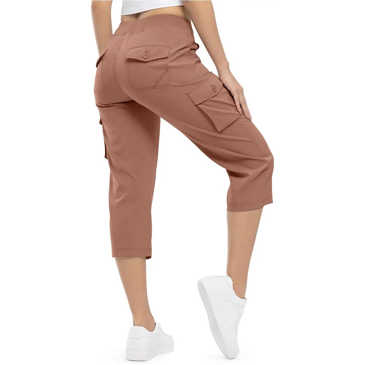 ✨✨Women's Lightweight Hiking Capris: Quick-Dry, 6 Pockets, Loose Fit