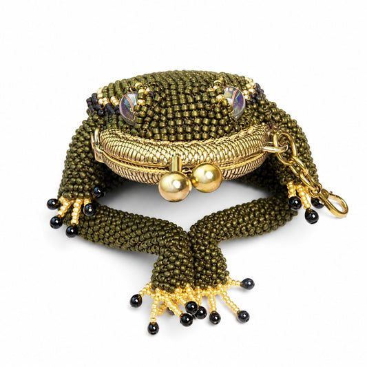 🐸Hand-made Charming Frog Coin Purse