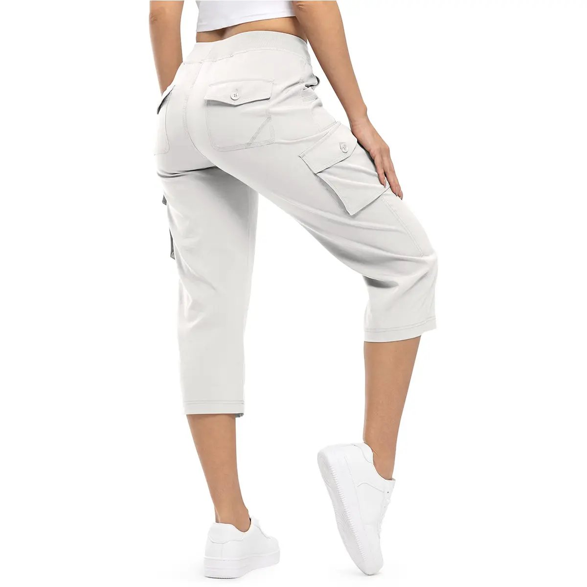 ✨✨Women's Lightweight Hiking Capris: Quick-Dry, 6 Pockets, Loose Fit
