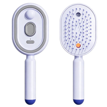 🎊 Essential Oil Mist Comb, Anti-Tangle Electric Massage Brush🎊