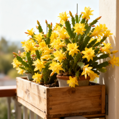 🦀🌵Christmas Cactus bulbs  – A Warm Bloom in Winter