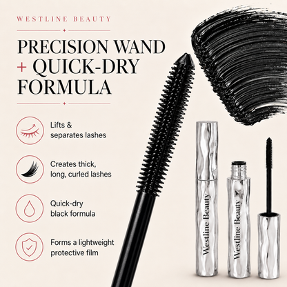 LAST DAY - BUY 1 GET 1 FREE💜Waterproof Curling & Lengthening Mascara