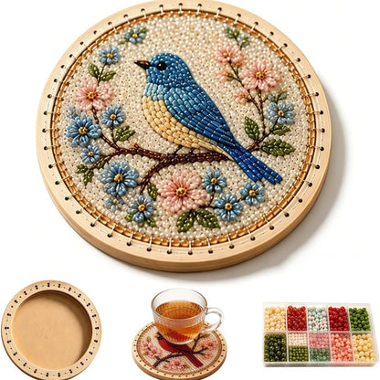 ✨Handcrafted Beaded Coaster Kit Collection - Create Beautiful Coasters Inspired by Nature