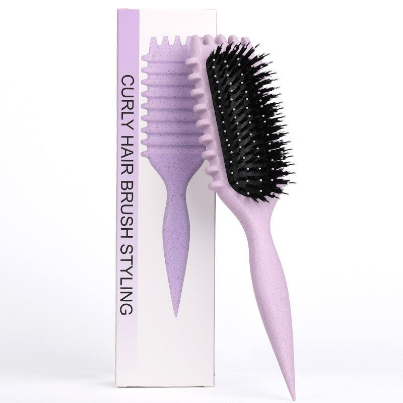 5-in-1 Detangling Curl Brush – Smooth Hair, Less Pulling