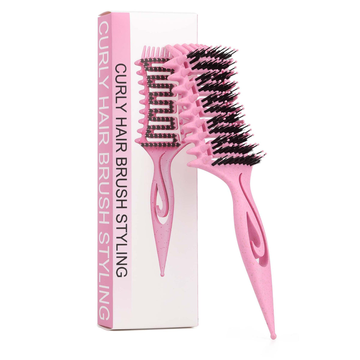 5-in-1 Detangling Curl Brush – Smooth Hair, Less Pulling