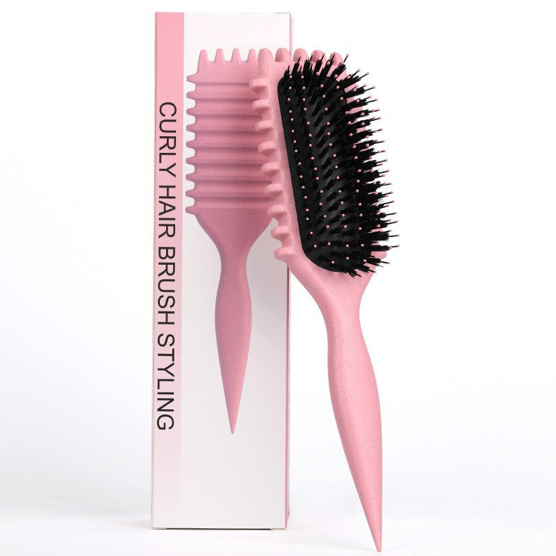 5-in-1 Detangling Curl Brush – Smooth Hair, Less Pulling