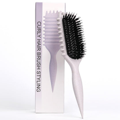 5-in-1 Detangling Curl Brush – Smooth Hair, Less Pulling