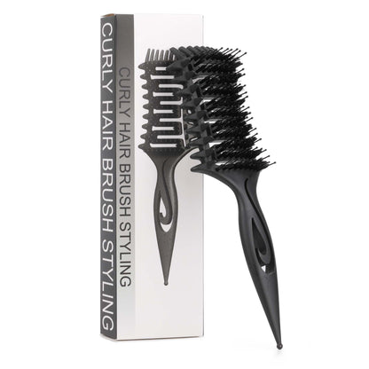 5-in-1 Detangling Curl Brush – Smooth Hair, Less Pulling