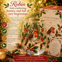 🐦 Robin — Comfort Warmth & New Beginnings-Bringing Hope Joy & A Feeling Of Home