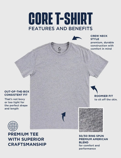 Men’s Solid Casual T-Shirt