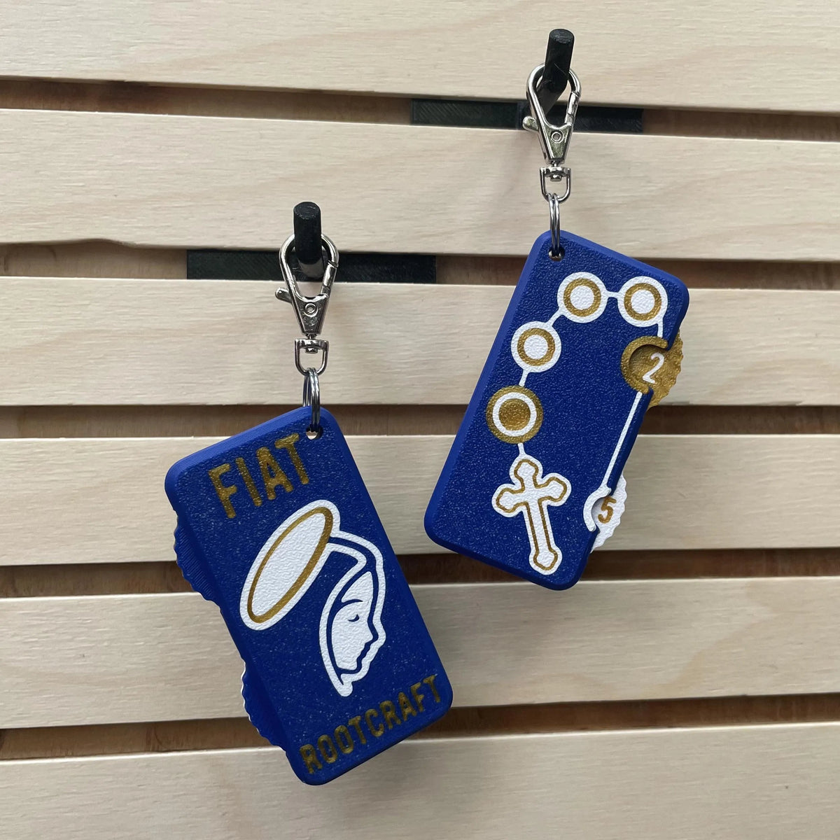 ✝️ Rosary Counter Fidget Keychain | Portable Prayer Clicker for Daily Devotion & Faith Gifts 🙏