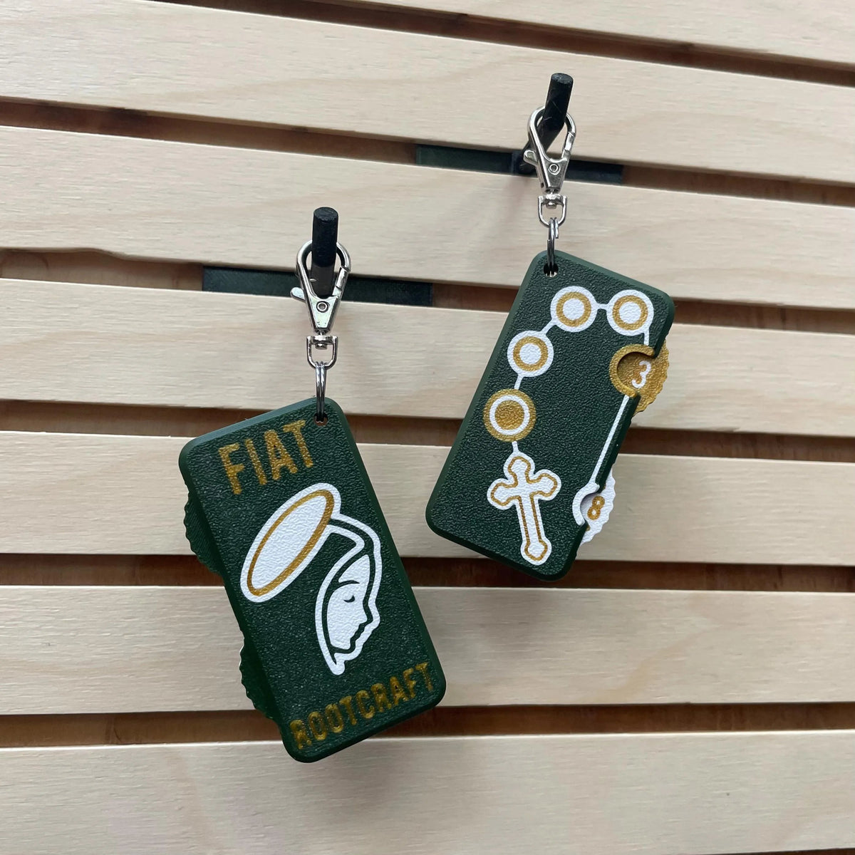✝️ Rosary Counter Fidget Keychain | Portable Prayer Clicker for Daily Devotion & Faith Gifts 🙏