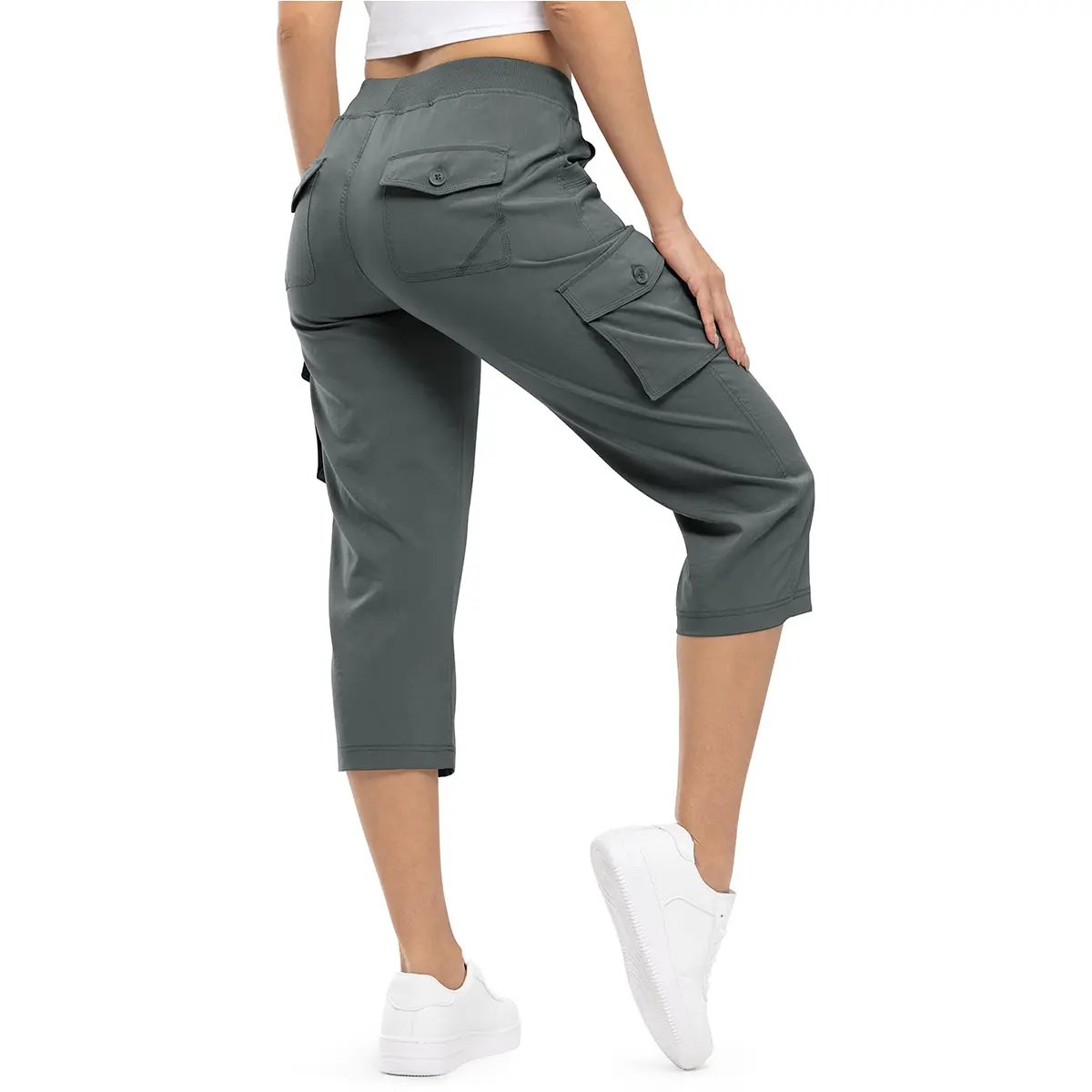 ✨✨Women's Lightweight Hiking Capris: Quick-Dry, 6 Pockets, Loose Fit