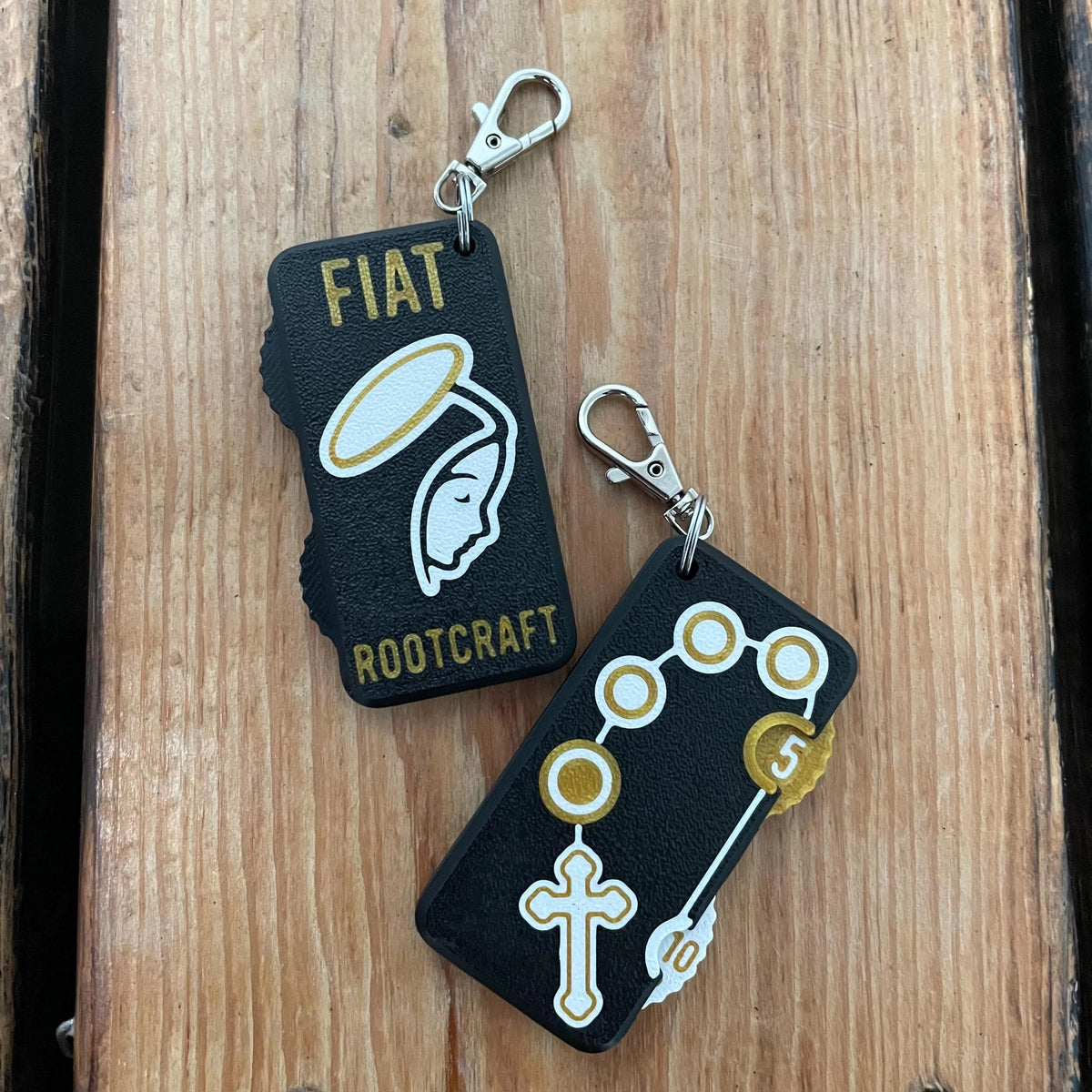 ✝️ Rosary Counter Fidget Keychain | Portable Prayer Clicker for Daily Devotion & Faith Gifts 🙏