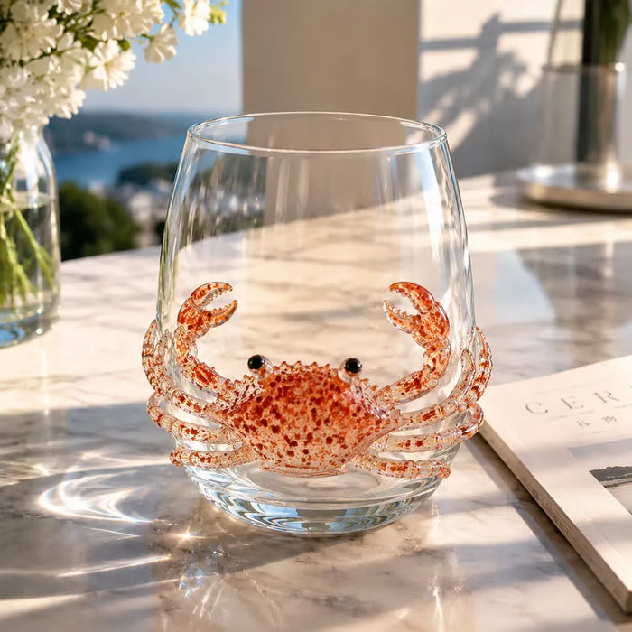 🔥Summer Sale-🌊Blue Ringed Octopus Handcrafted Glassware（Free Shipping on 2+ Items）