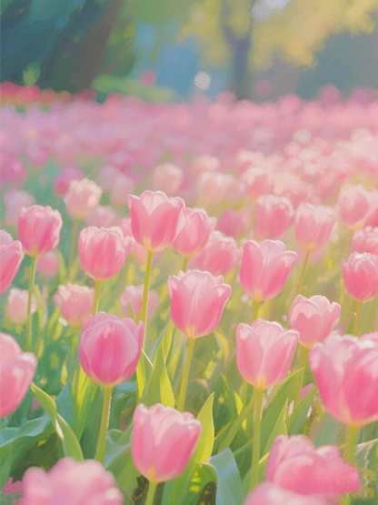 🌷 Rare Flame Bird Tulips - Bulb Plants