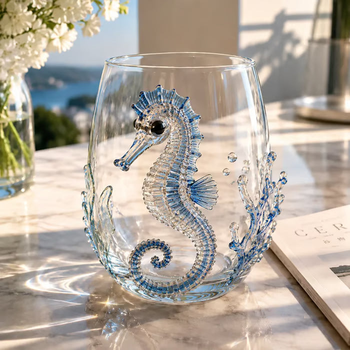 🔥Summer Sale-🌊Blue Ringed Octopus Handcrafted Glassware（Free Shipping on 2+ Items）