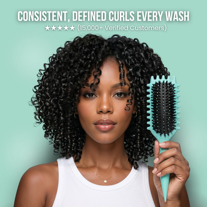 5-in-1 Detangling Curl Brush – Smooth Hair, Less Pulling