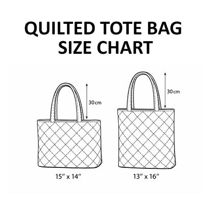 🔥LAST DAY 49% OFF - 👜 Garden Blessings Quilted Tote Bag Collection