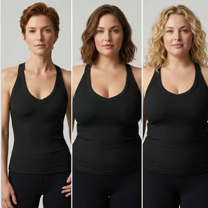 🧺Women's Slim-Fit Padded Tank Top🍀