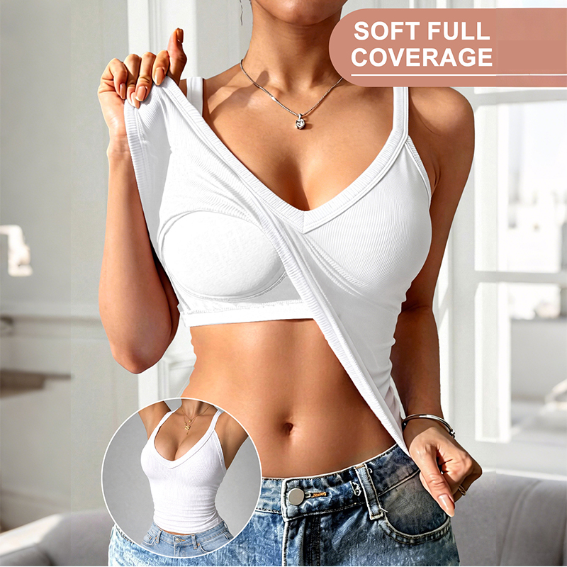 🧺Women's Slim-Fit Padded Tank Top🍀