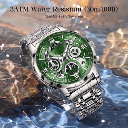 ⌚ LIMITED-TIME 50% OFF! ✨ Men's Classic Quartz Watch – Durable Band, Timeless Style 🖤