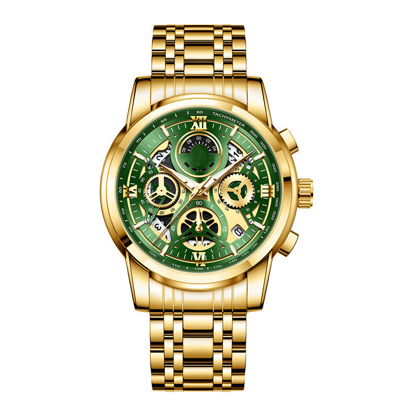 ⌚ LIMITED-TIME 50% OFF! ✨ Men's Classic Quartz Watch – Durable Band, Timeless Style 🖤