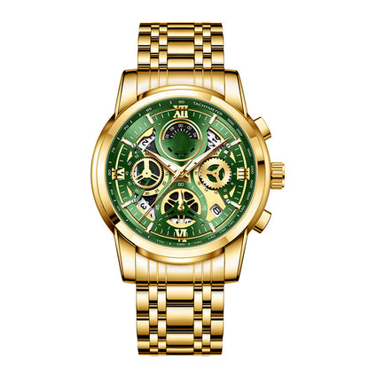 ⌚ LIMITED-TIME 50% OFF! ✨ Men's Classic Quartz Watch – Durable Band, Timeless Style 🖤