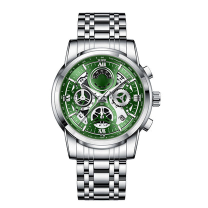 ⌚ LIMITED-TIME 50% OFF! ✨ Men's Classic Quartz Watch – Durable Band, Timeless Style 🖤
