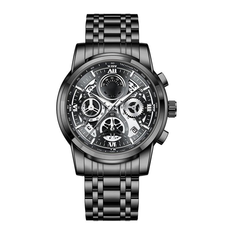 ⌚ LIMITED-TIME 50% OFF! ✨ Men's Classic Quartz Watch – Durable Band, Timeless Style 🖤