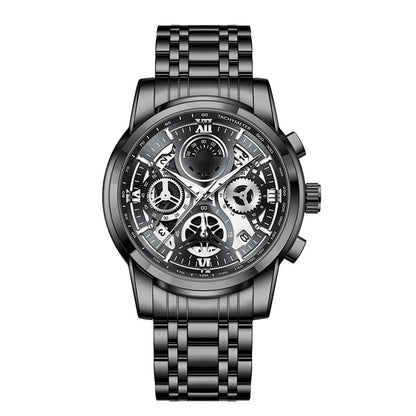 ⌚ LIMITED-TIME 50% OFF! ✨ Men's Classic Quartz Watch – Durable Band, Timeless Style 🖤