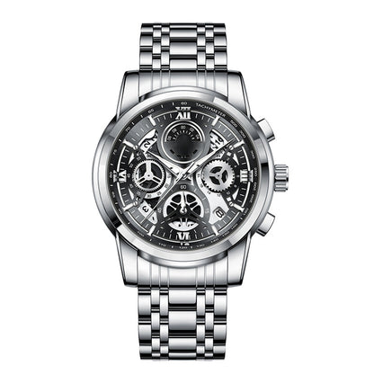 ⌚ LIMITED-TIME 50% OFF! ✨ Men's Classic Quartz Watch – Durable Band, Timeless Style 🖤