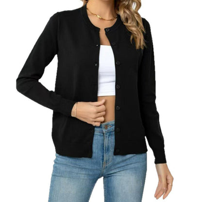 🎉 2026 Sale — Over 50,000 Sold!💞  Women's Classic Crew Neck Cardigan