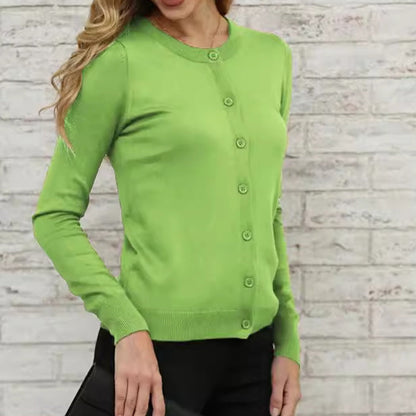 🎉 2026 Sale — Over 50,000 Sold!💞  Women's Classic Crew Neck Cardigan